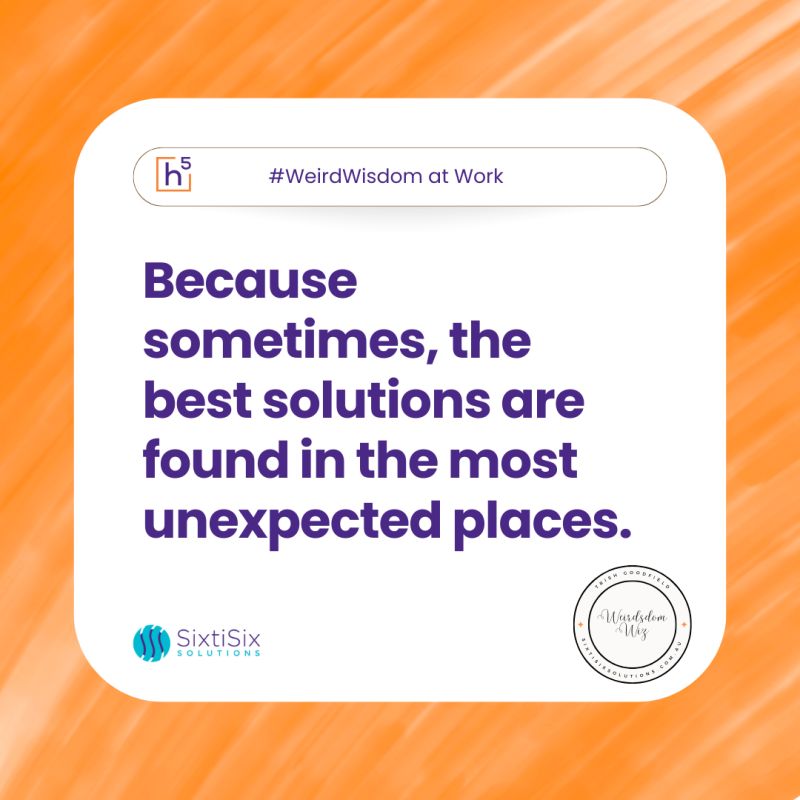 Embrace the Unexpected