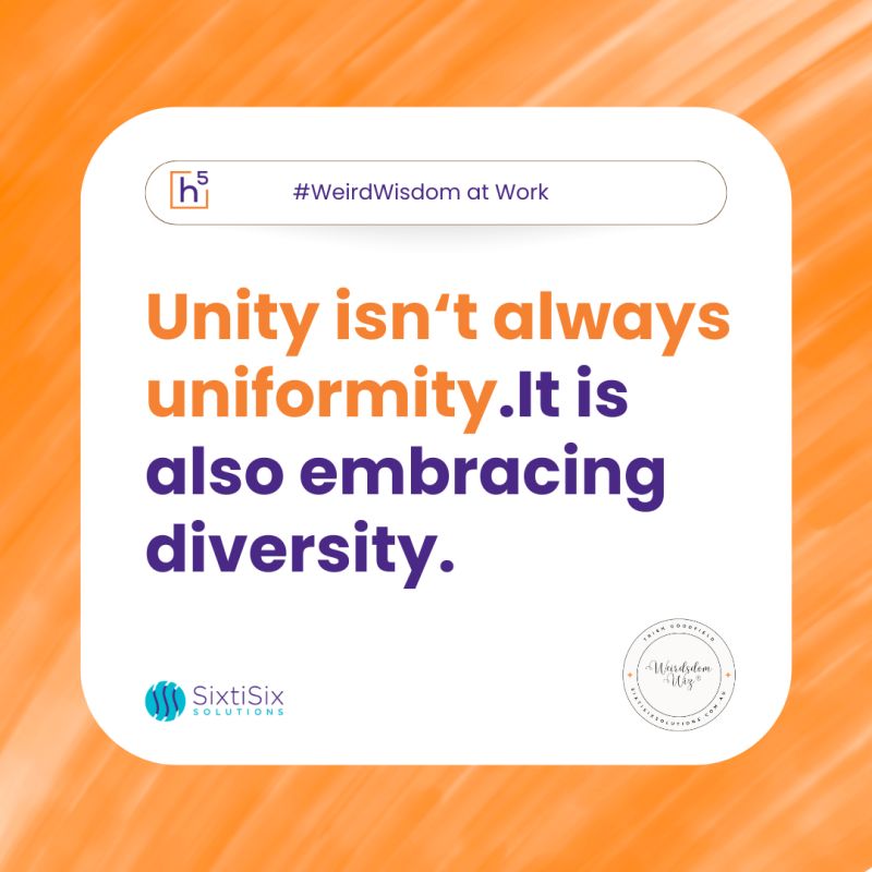 Unity vs Conformity