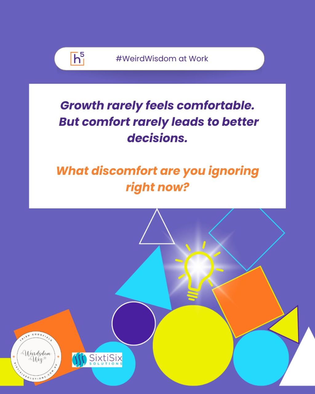 Comfort Protects the Status&nbsp;Quo