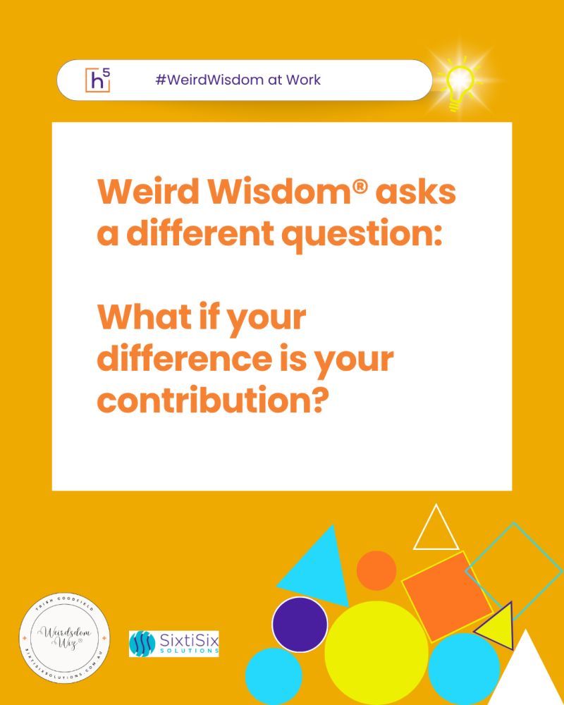 What if Difference is Your&nbsp;Contribution?