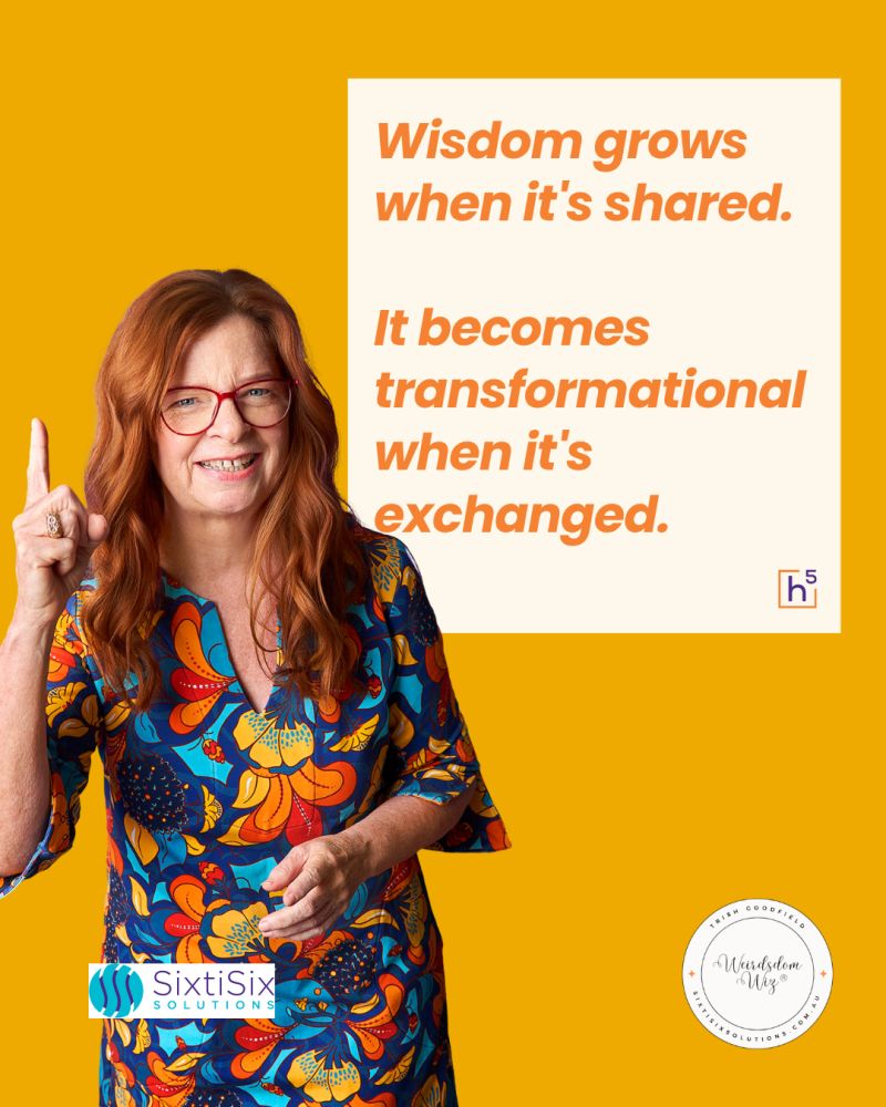 Wisdom is Something We&nbsp;Exchange